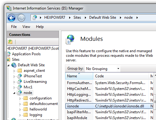 [B! IIS] Installing And Running Node.js Applications Within IIS On ...